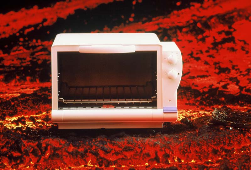 Sunbeam Oster Toaster Oven, forward facing